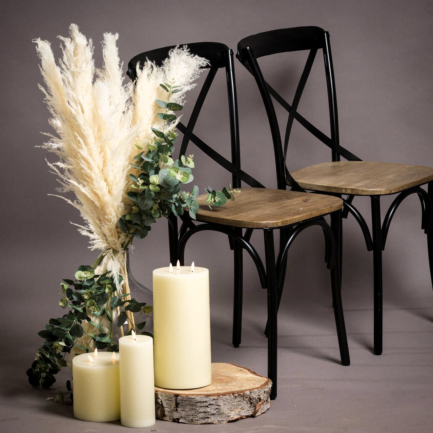 Cream Pampas grass