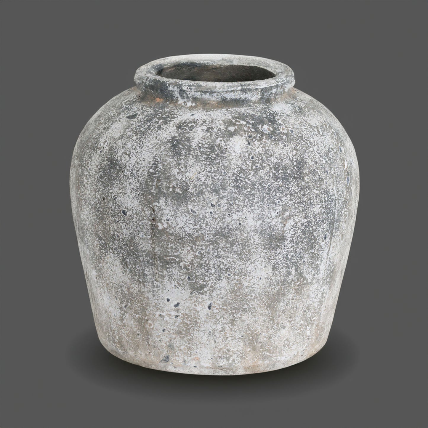 Aged Stone Ceramic Vase